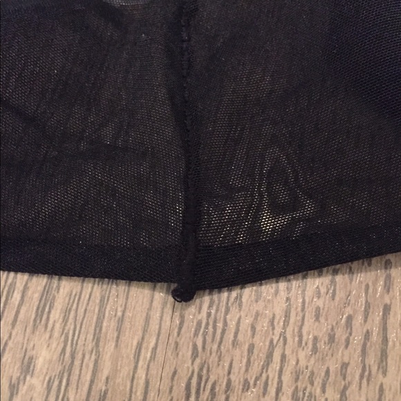 New Black Sheer Mesh Shaping Bodysuit NWOT - Picture 12 of 16